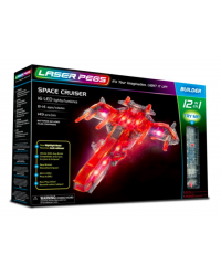 Laser Pegs Space Cruiser 12-in-1 Building Set